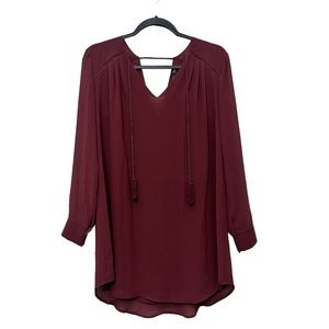 ASTR The label tunic chiffon mini dress size XS